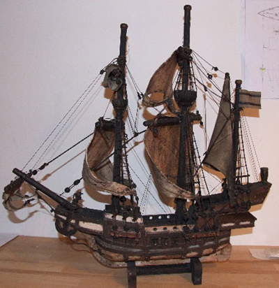 Golden Hind Ship Restoration