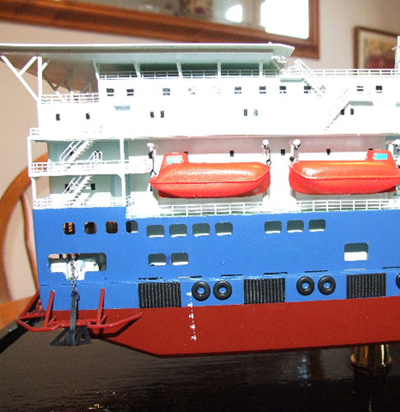 Ocean Treaser Oil Rig Supply Barge Restoration